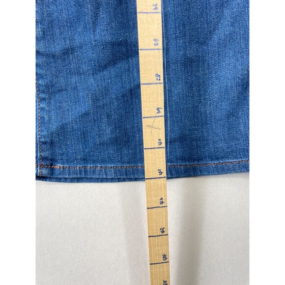 Raven Denim Womens Size 26 Medium Wash Boot Cut Jeans‎ Stretch Low Rise Retro - Picture 5 of 11